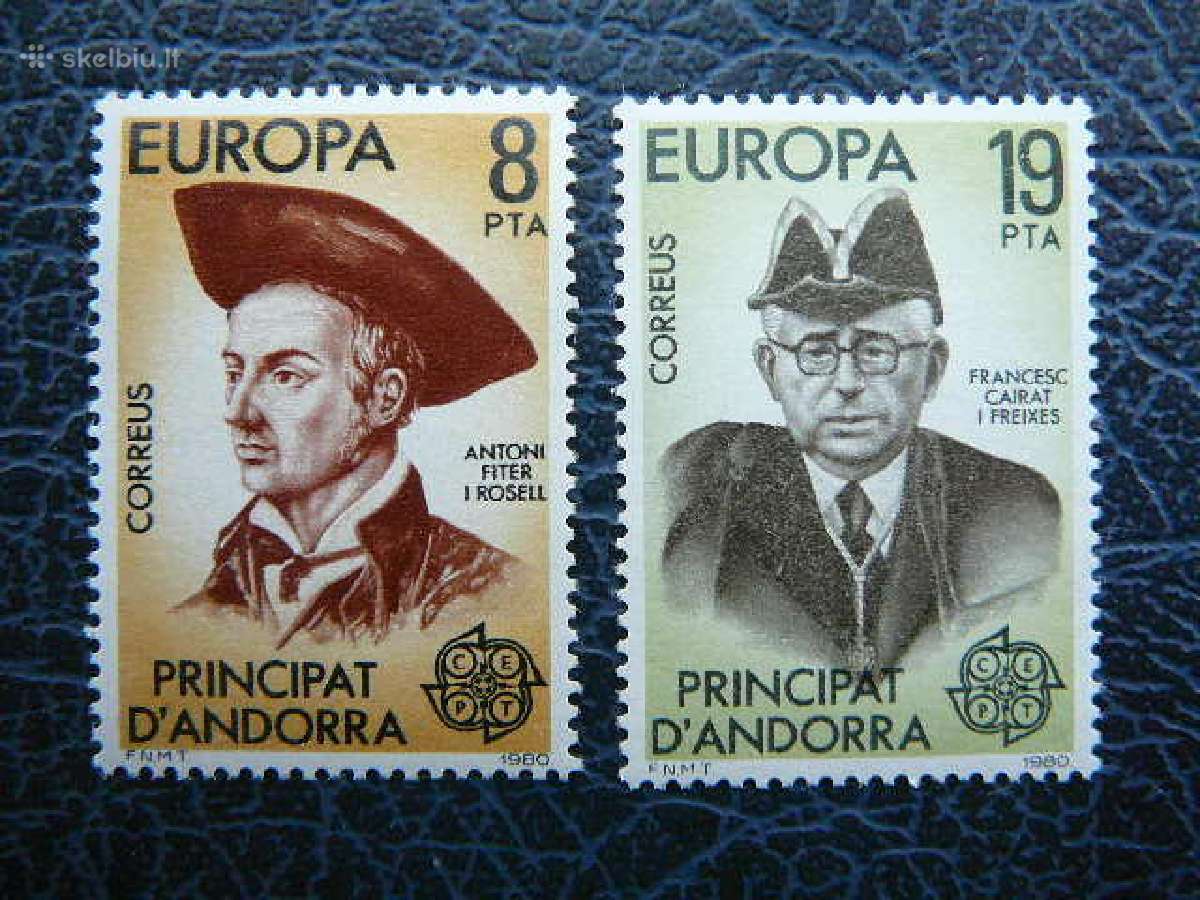 Europa Cept Andora-ispanu 1980 Izymybes Mnh ndi131