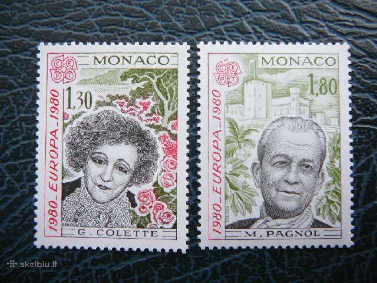 Europa Cept Monakas 1980 Izymus zmones Mnh mo1421