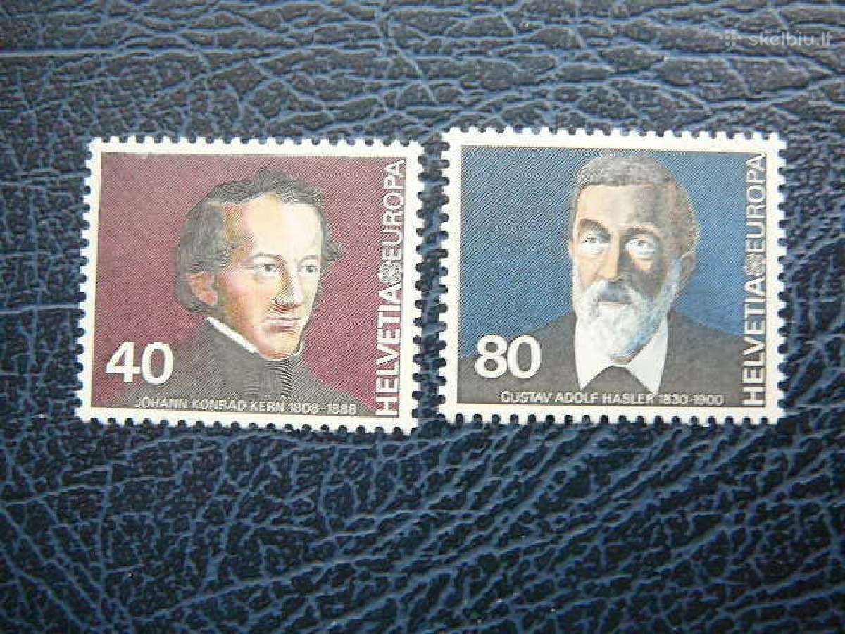 Europa Cept Sveicarija 1980 Izymybes Mnh svc1174