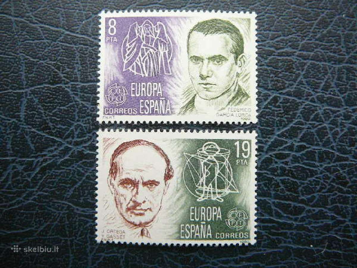 Europa Cept Ispanija 1980 Izymybes Mnh sp2460
