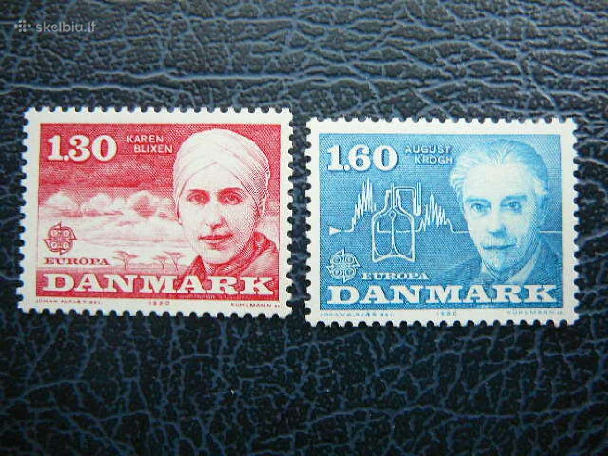 Europa Cept Danija 1980 Izymus zmones Mnh dn699