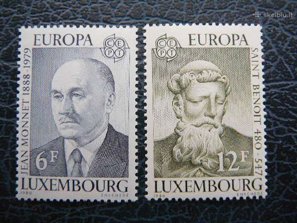 Europa Cept Liuksemburgas 1980 Mnh lkm1009