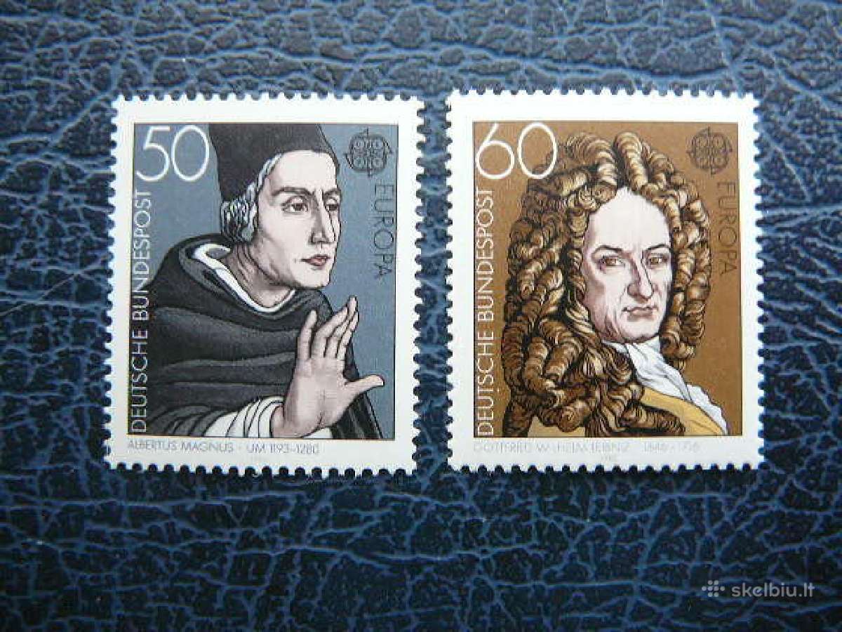Europa Cept Vokietija 1980 Izymybes Mnh vkt1049