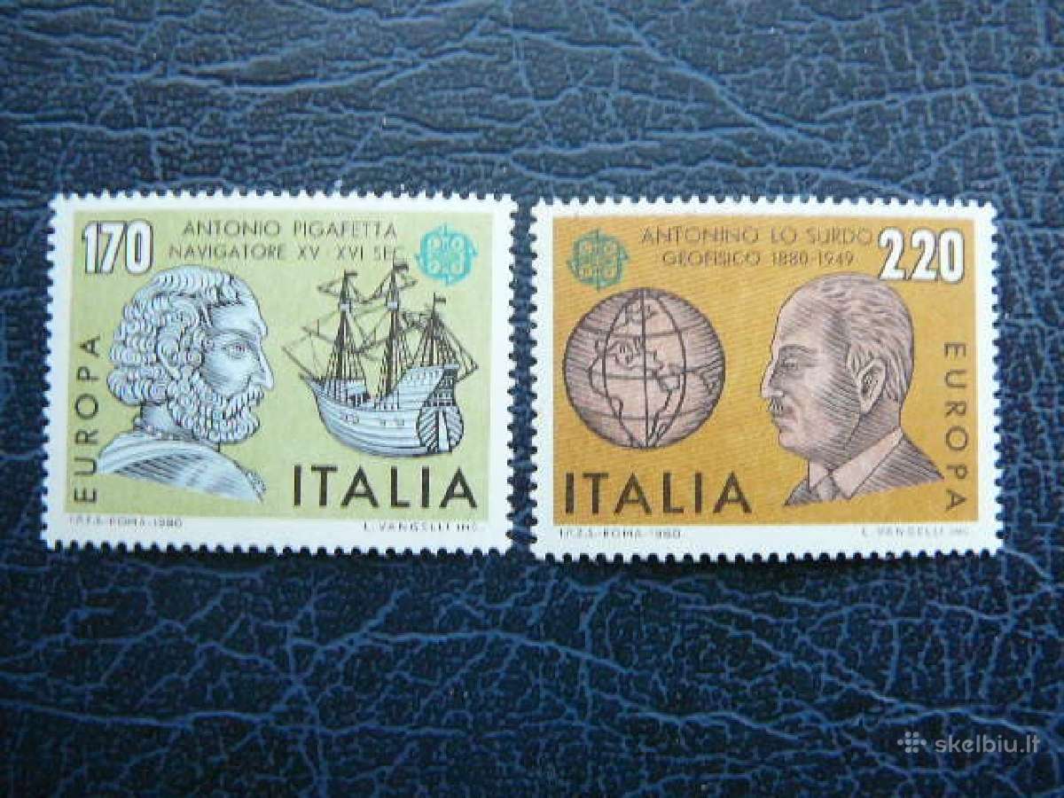 Europa Cept Italija 1980 Izymus zmones Mnh it1686