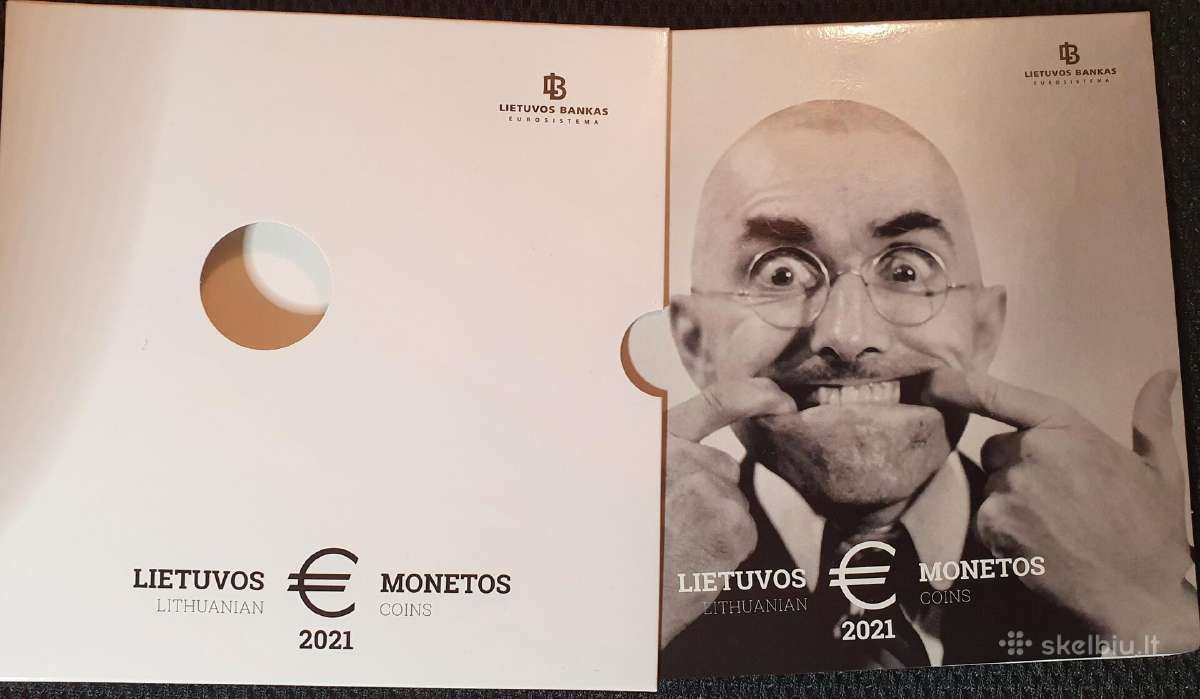 Lietuvos euro monetų rinkinys 2021 - nuotraukos Nr. 2