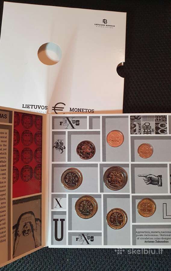 Lietuvos euro monetų rinkinys 2021 - nuotraukos Nr. 3