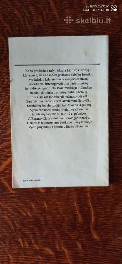 Parduodu knyga"lietuvos Vytis" - nuotraukos Nr. 2