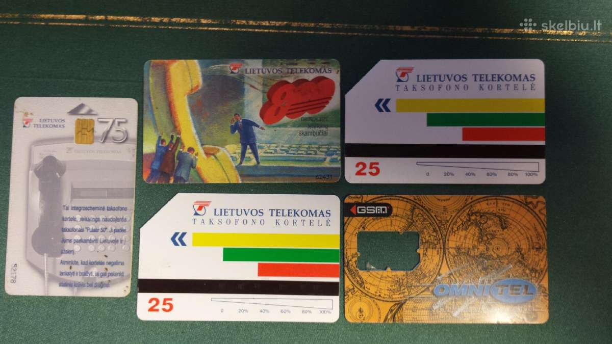 Telefono karteles. - nuotraukos Nr. 3