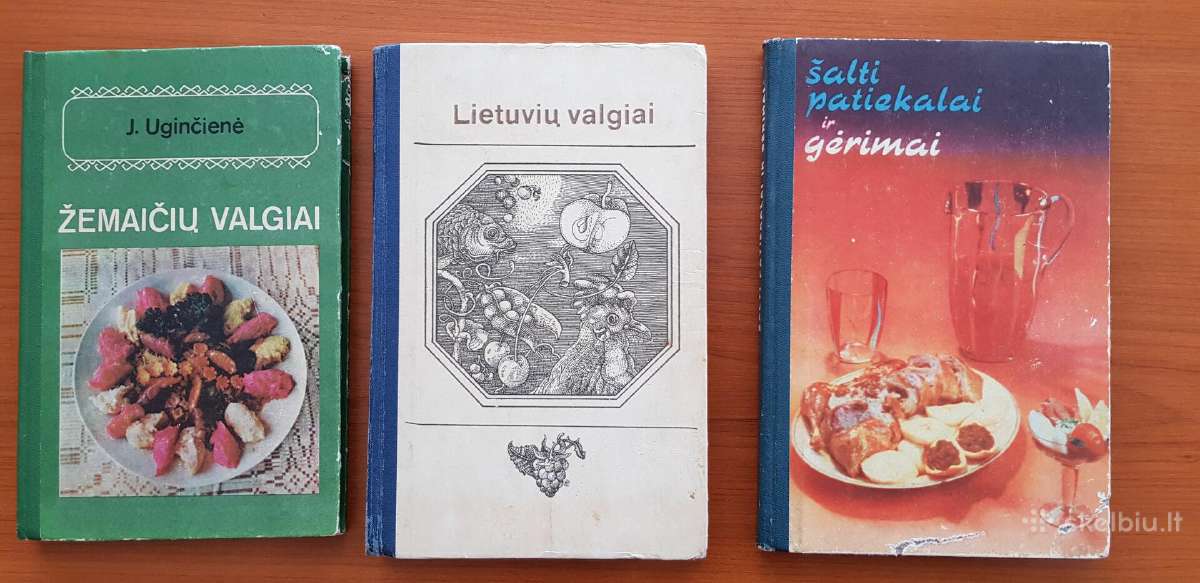 Knygos apie valgių ir gėrimų gaminimą