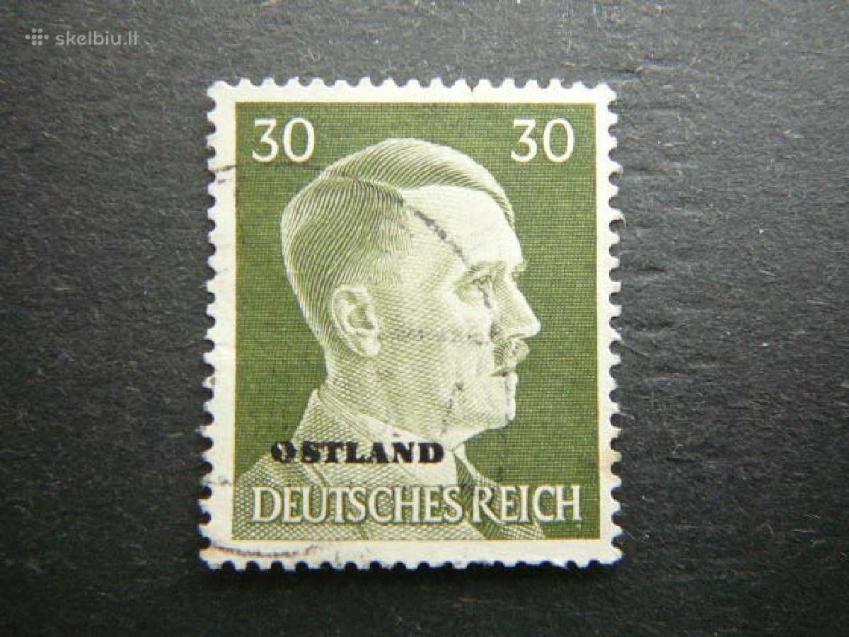Ostland Vokietija Lietuva 1941 (30) antsp. ost14a