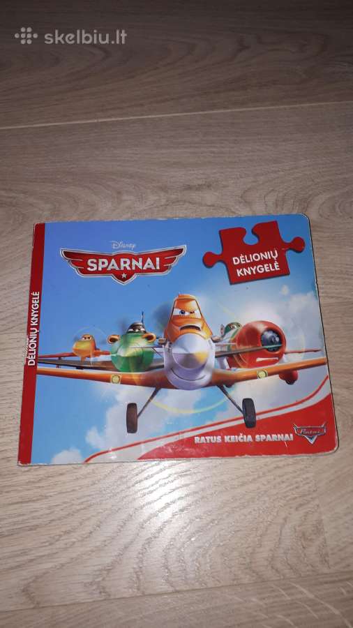 Dėlionių knyga "Sparnai"