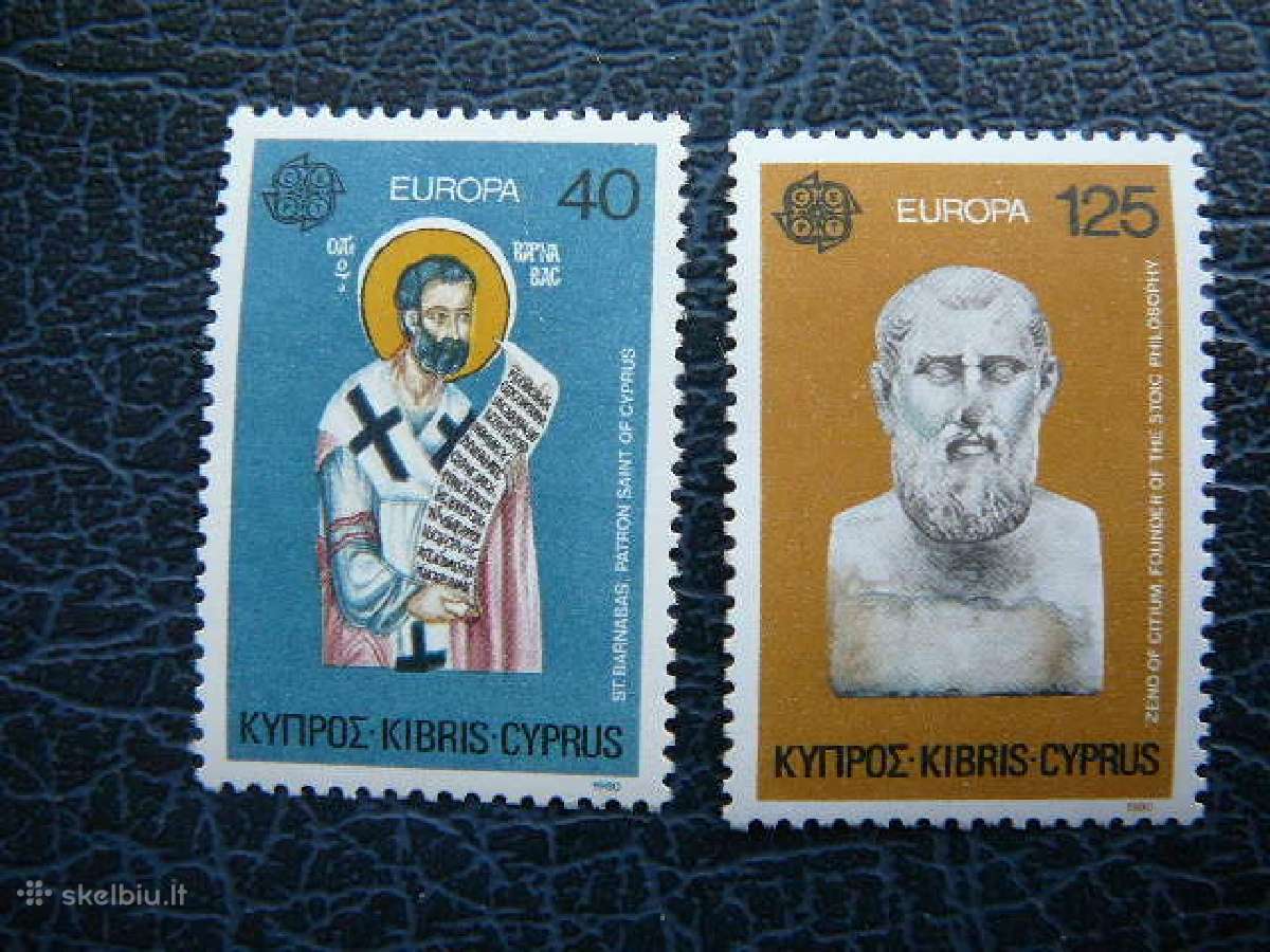 Europa Cept Kipras 1980 Izymus zmones Mnh kp520
