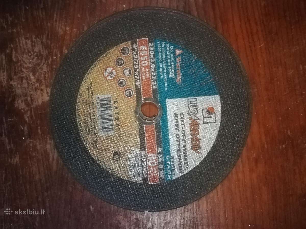 Parduodami diskai metalui,betonui, pjauti - nuotraukos Nr. 2