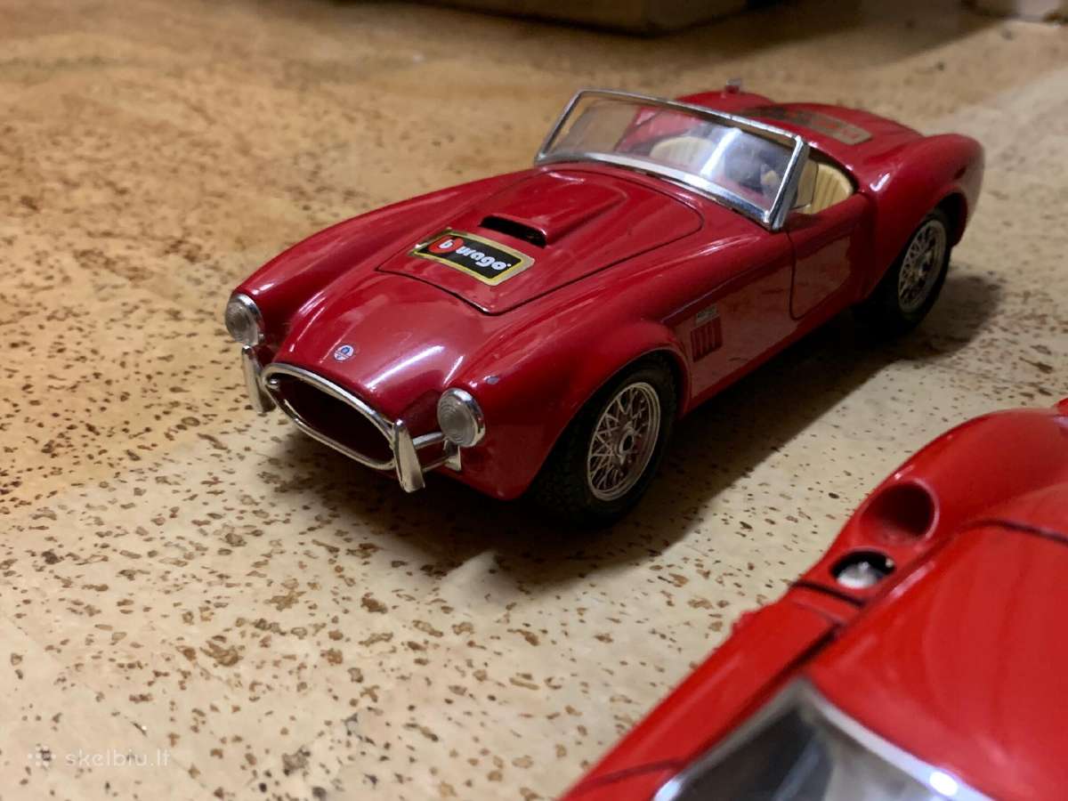 Modeliukai automodeliai 1:24 Ferrari Mercedes - nuotraukos Nr. 7