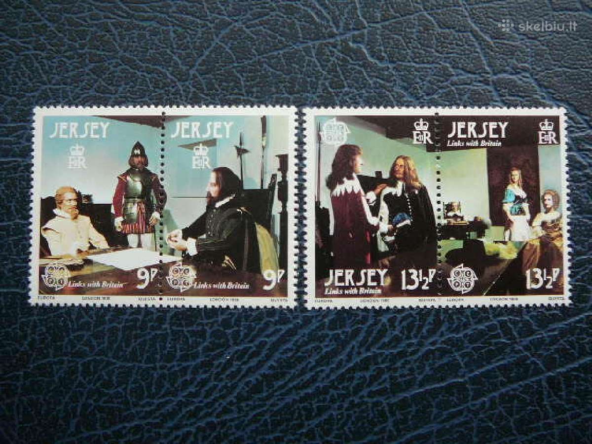 Europa Cept 1980 Jersey Izymybes Mnh rs219
