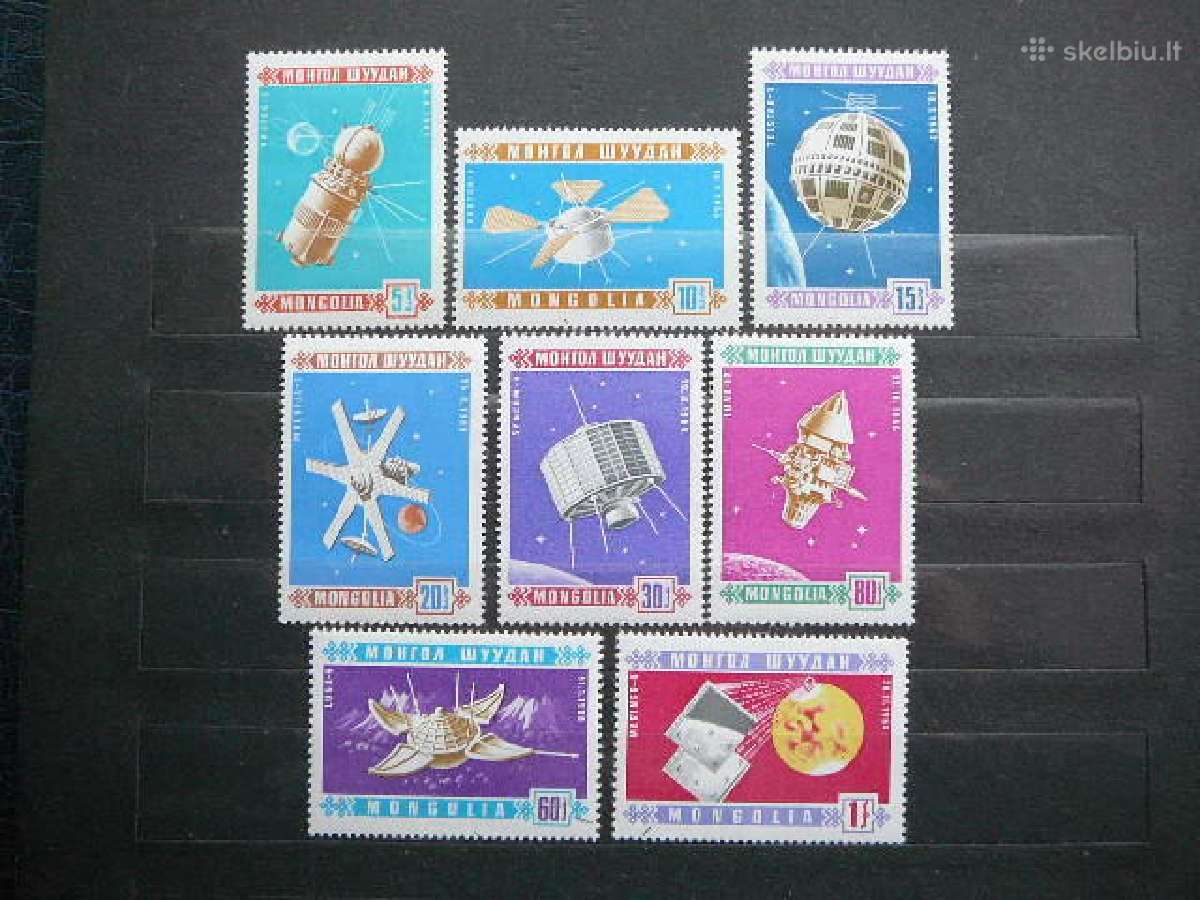 Kosmosas Mongolija 1966 Mnh mng452