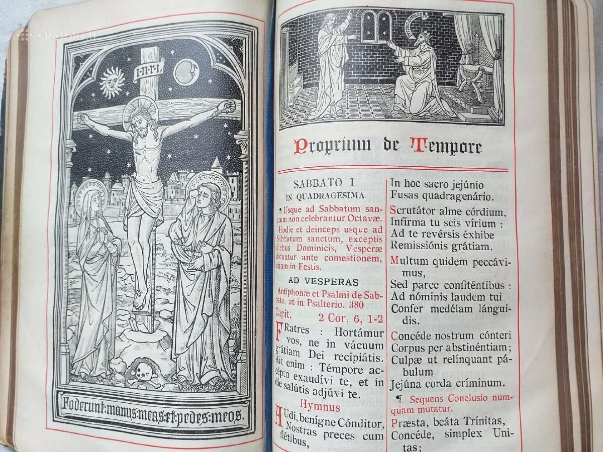 Senas brevijorius "Breviarium Romanum " - nuotraukos Nr. 2