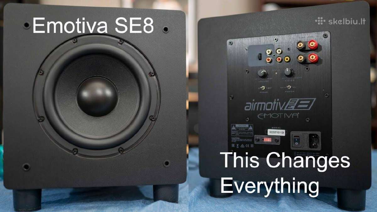 Emotiva Airmotiv B-1+ /t-zero T1+ T-2+ T2+ Se8 S12 - nuotraukos Nr. 12