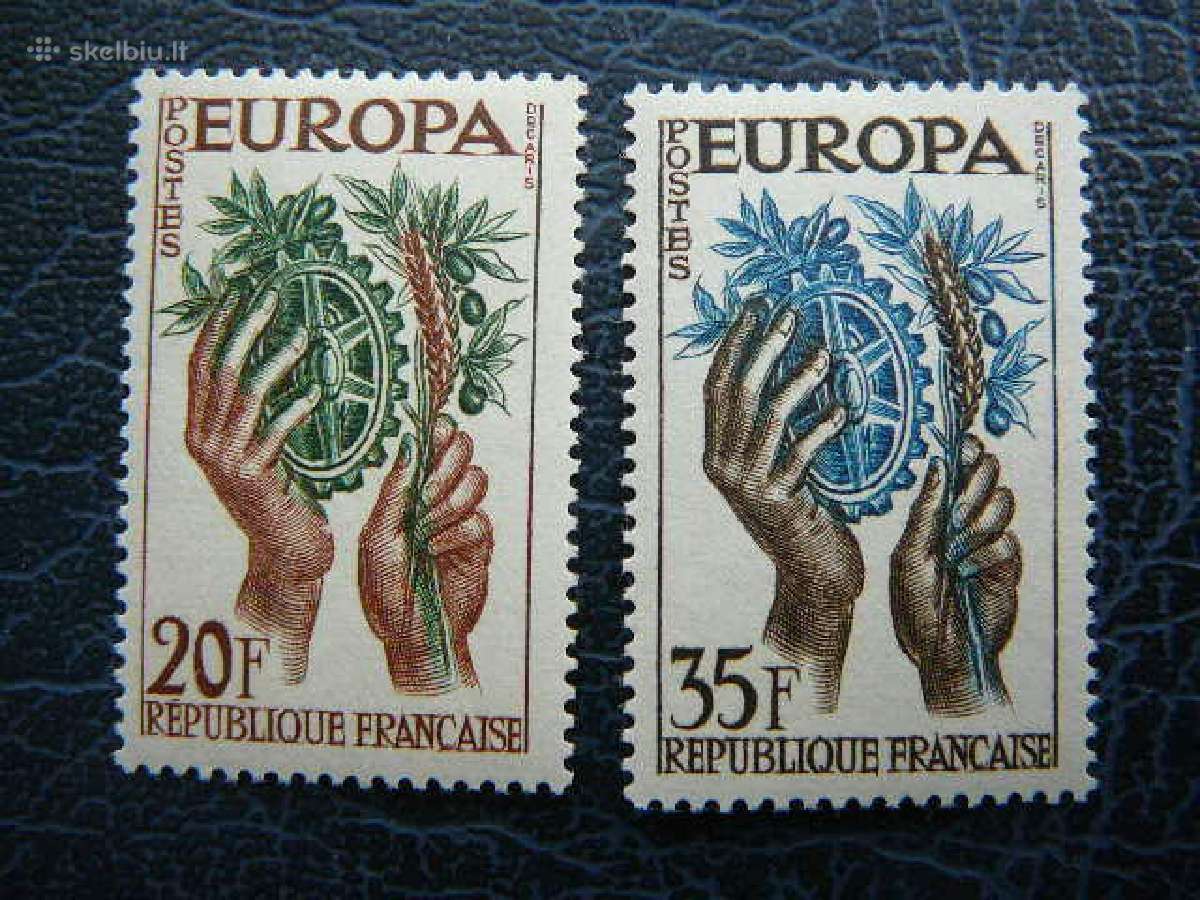 Europa Cept Prancuzija 1957 Mnh pz1157