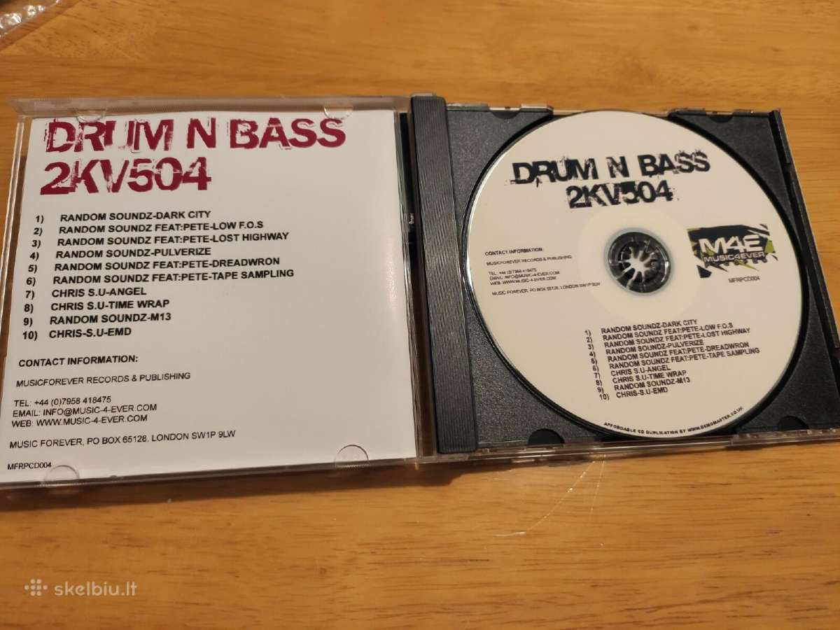 Drum N Bass 2kv504 kompaktas - nuotraukos Nr. 2