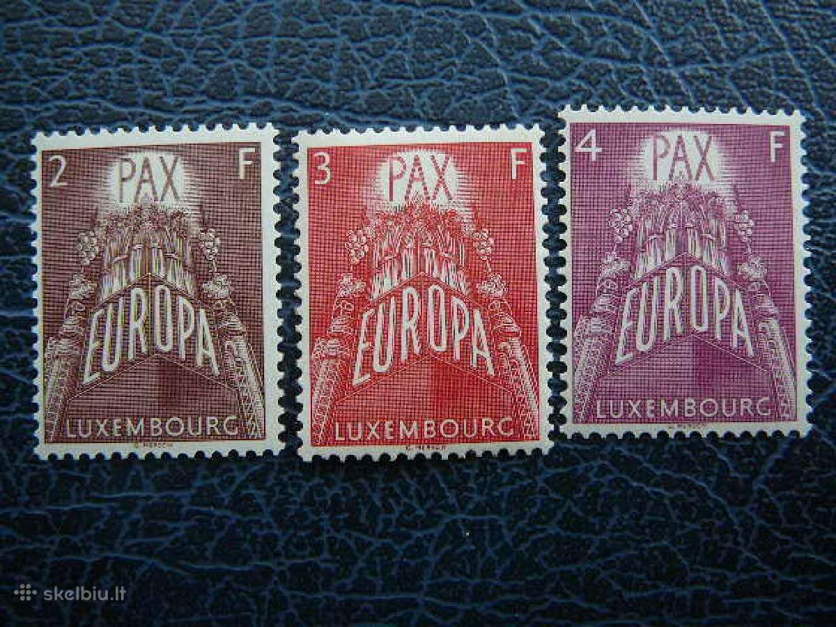 Europa Cept Liuksemburgas 1957 Mnh lkm572