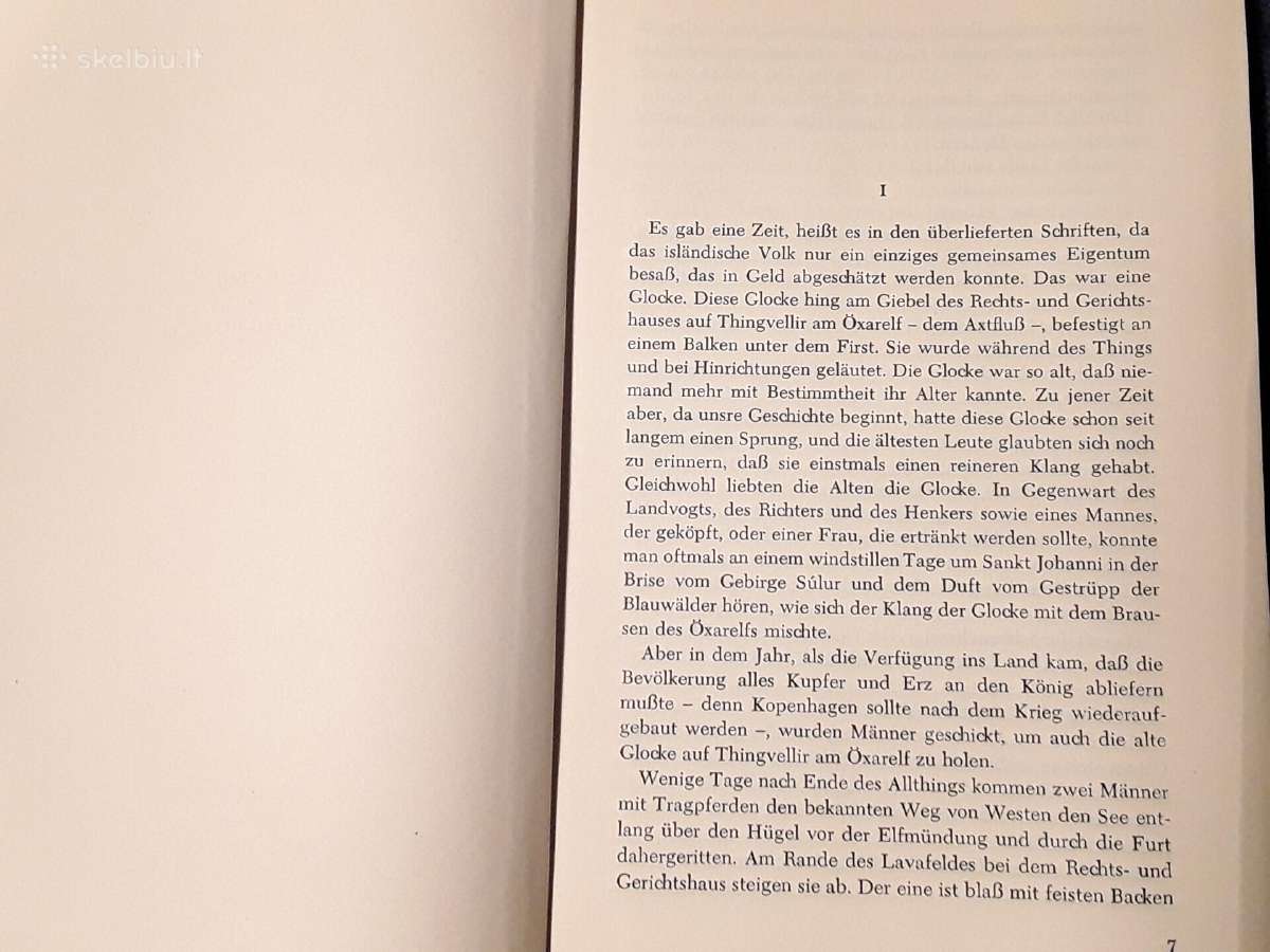 Knyga . H. Laxness Island Glocke . - nuotraukos Nr. 4