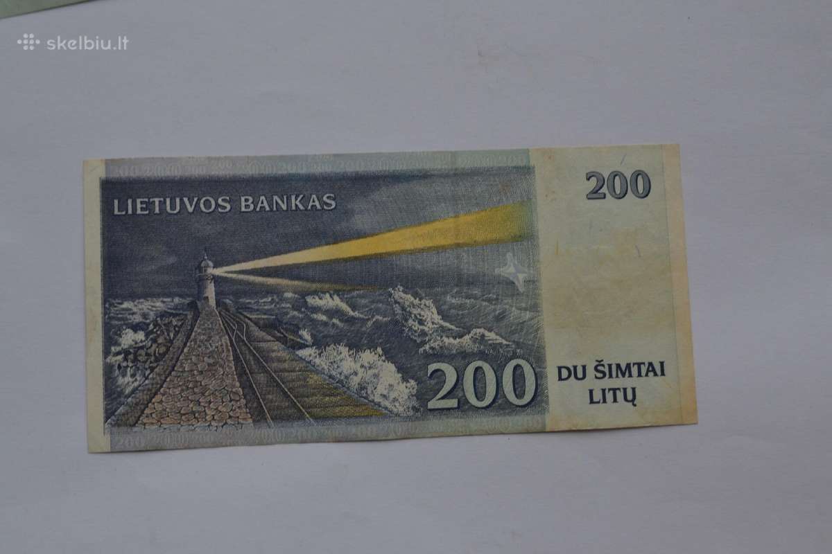 200 litu 1997 m. - nuotraukos Nr. 2
