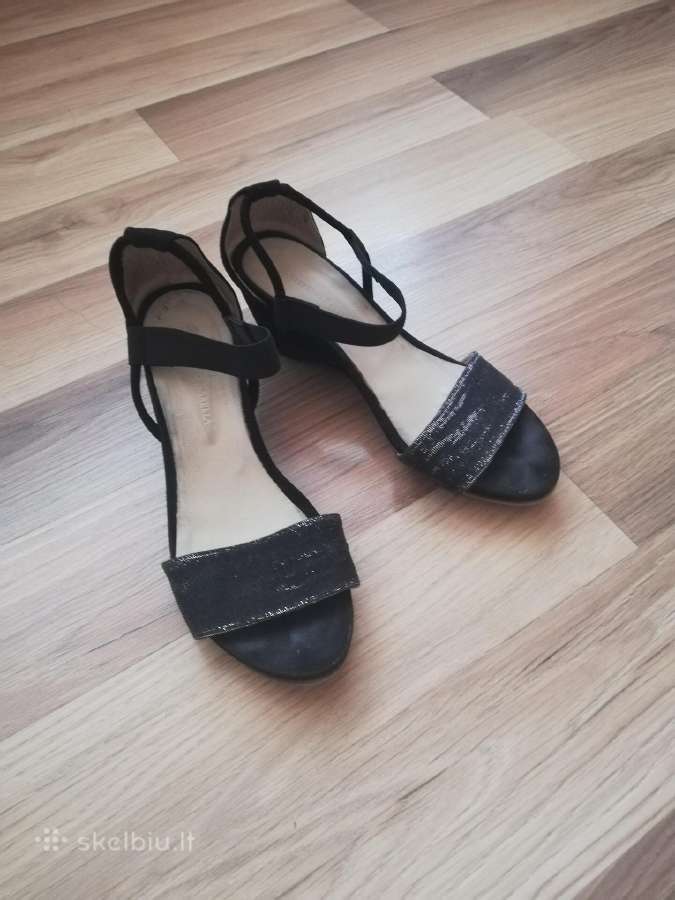 Odinės zomsines puikios būklės 37d. Basutės - nuotraukos Nr. 3