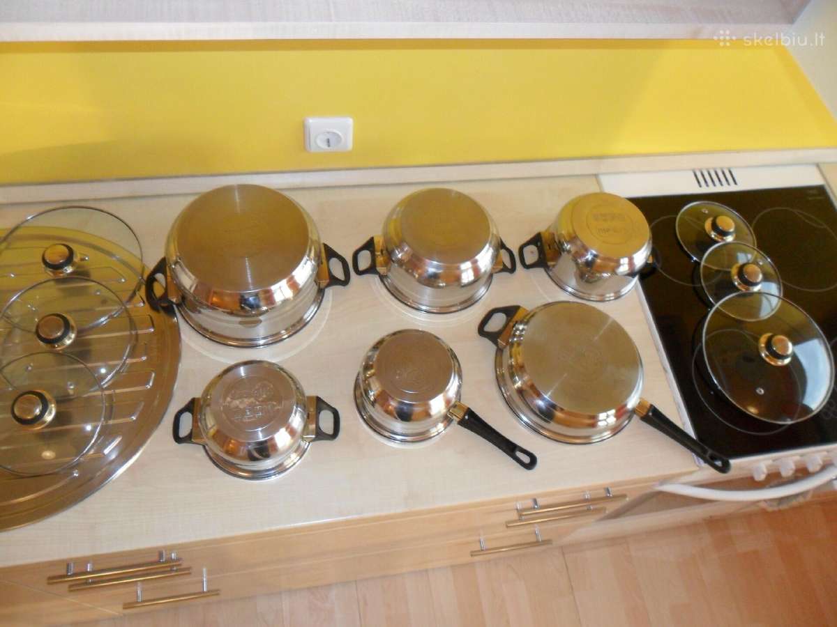 Parduodu 12 daliu puodu rinkini. Kaina: 75eur - nuotraukos Nr. 3