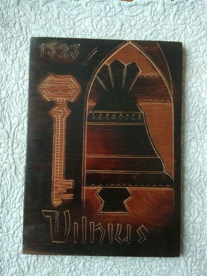 Dekoratyvinė lentelė "Vilnius" - nuotraukos Nr. 3