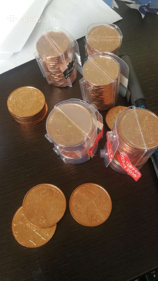 Austrijos progines 5 ir 10 euru varines monetos