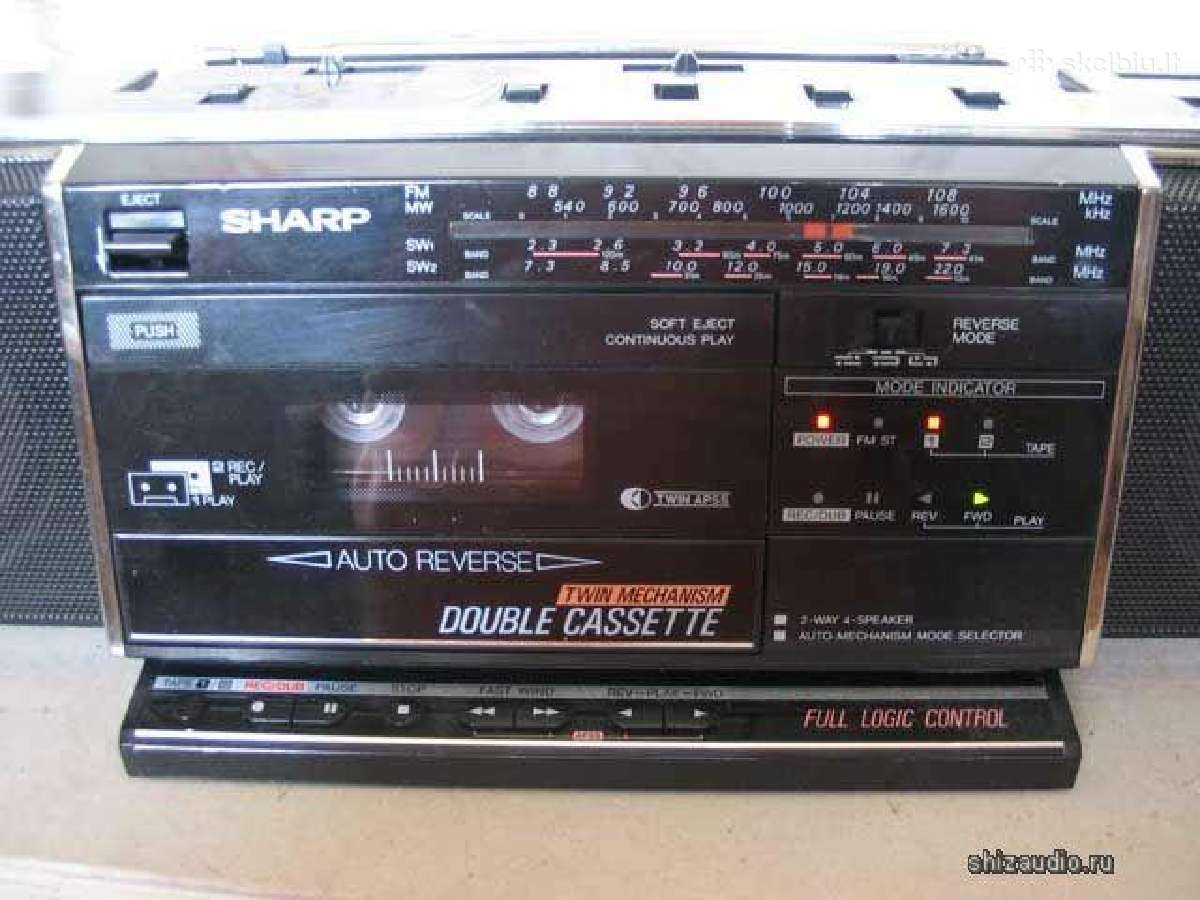 Ieškausharp Wq-t383 Stereo Radio Cassette Recorder