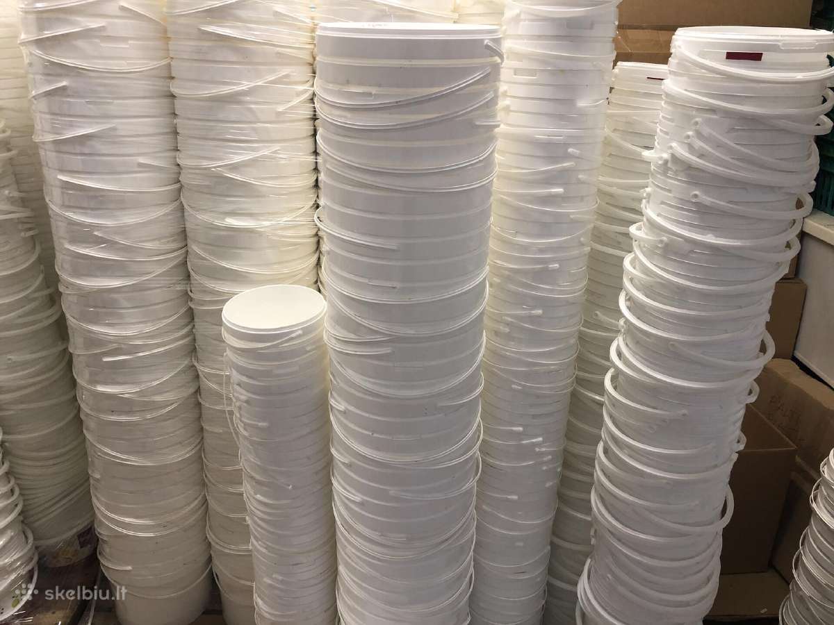 Plastikiniai kibirai, 5ltr, 10ltr - nuotraukos Nr. 5