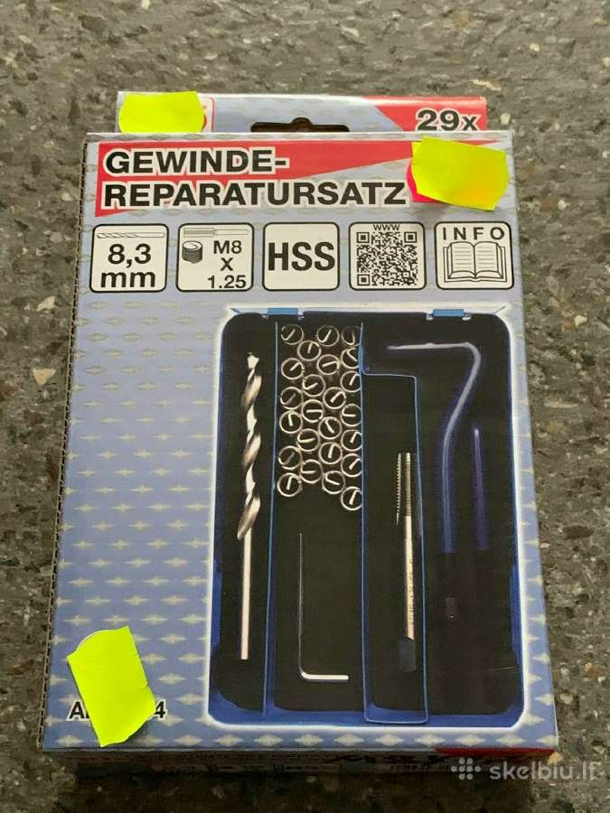 Sriegio remonto įvorė Sriegio atnaujinimo rinkinys - nuotraukos Nr. 7