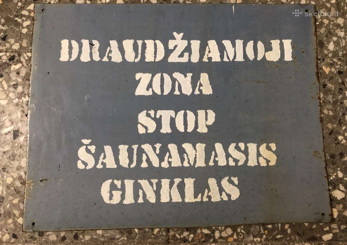 Iskaba su perspejimu Stok Sausiu - nuotraukos Nr. 2