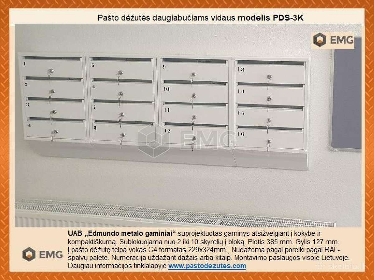 Sublokuotos pašto dėžutės - nuotraukos Nr. 6