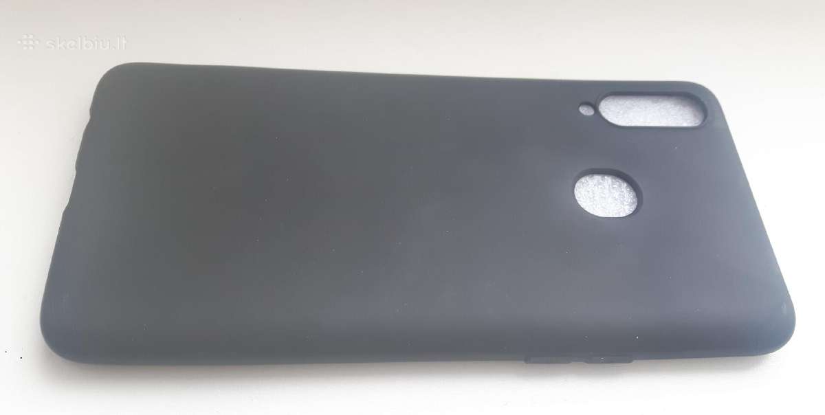 Samsung A20s dėkliukas juodas silikoninis 1vnt. - nuotraukos Nr. 3