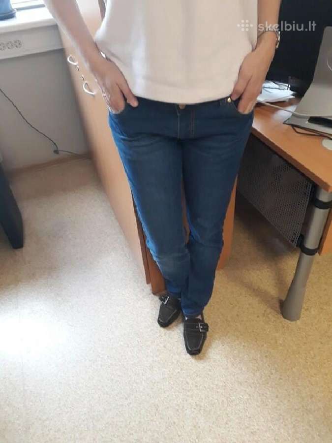 Klasikiniai Gucci džinsai aukštaūgei L