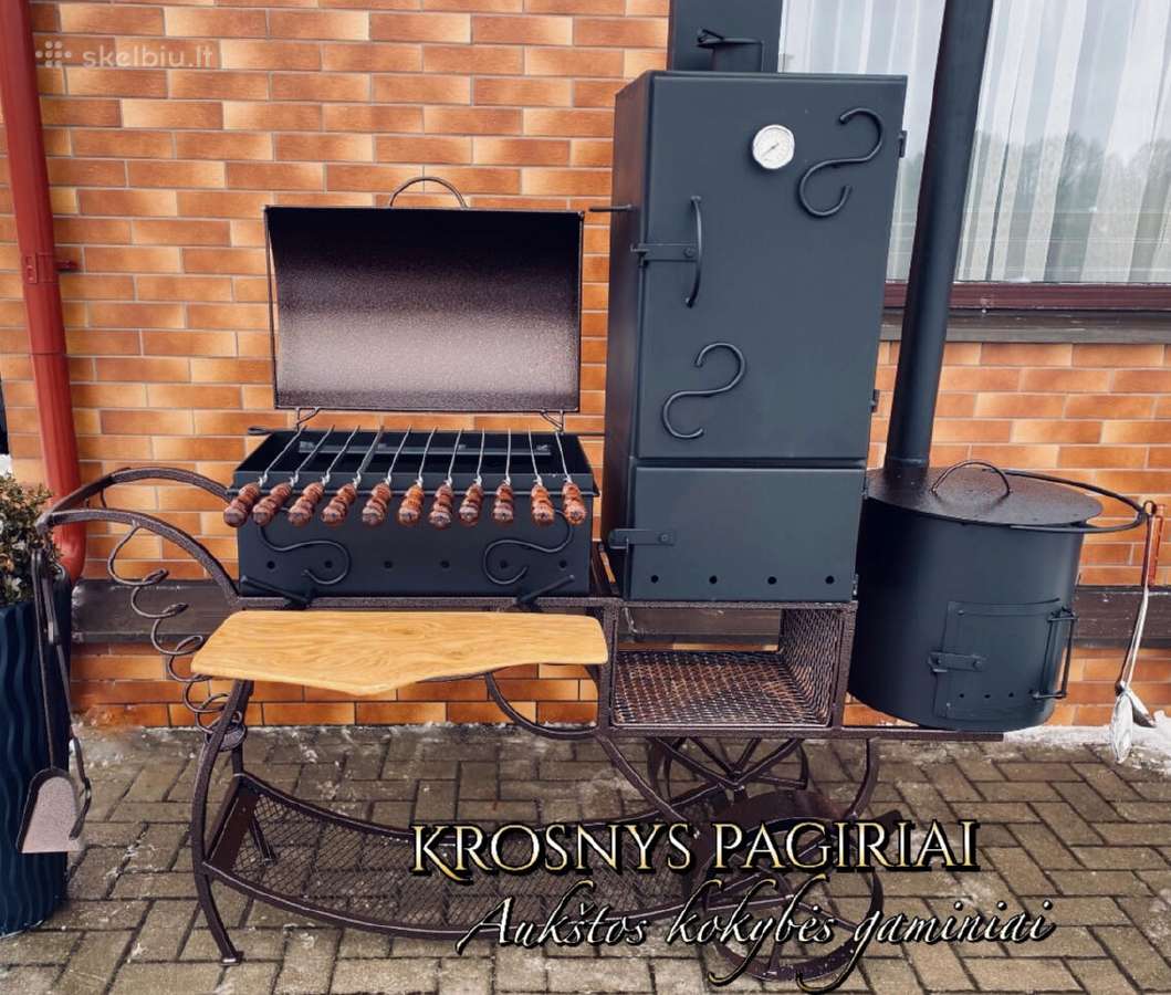 Kepsninė, šašlykinė, rūkykla, krosnys, pečiukas - nuotraukos Nr. 2