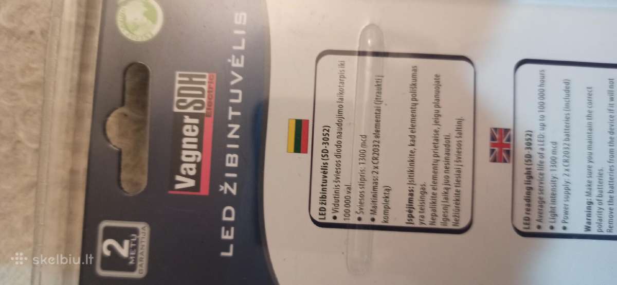 LED lankstomas žėbintuvėlis - nuotraukos Nr. 3
