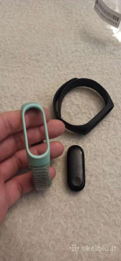 Mi band 3 laikrodis su dviem apyrankėmis