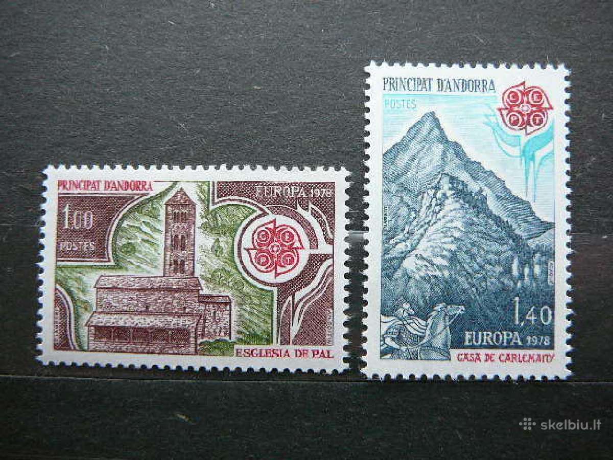 Europa Cept Andora(prancuzu) 1978 Mnh ndr290