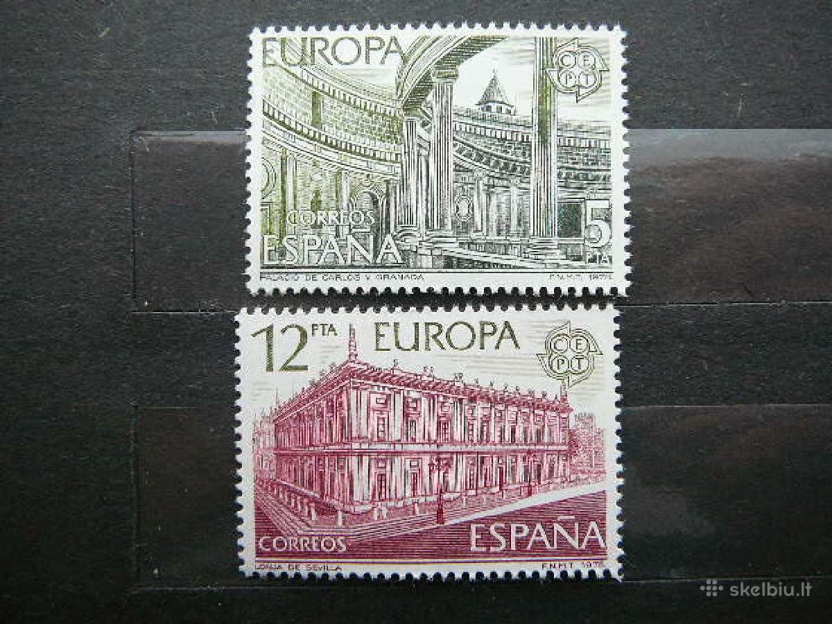 Europa Cept Ispanija 1978 Architektura Mnh sp2366