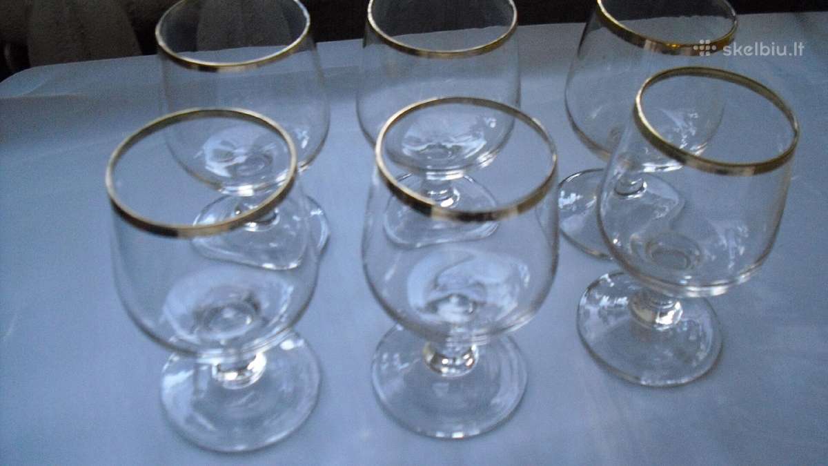 Stikliukai, 6 vnt.