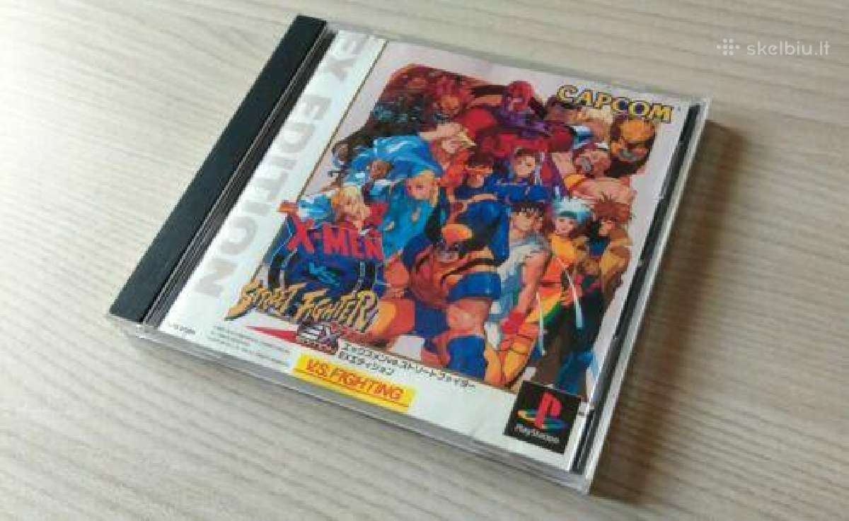 X men vs street fighter ps1, ps2, ntsc-j - nuotraukos Nr. 11