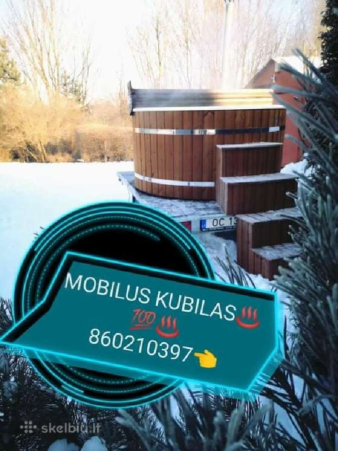 Mobilus kubilas ir pirtis gamtoje - nuotraukos Nr. 6