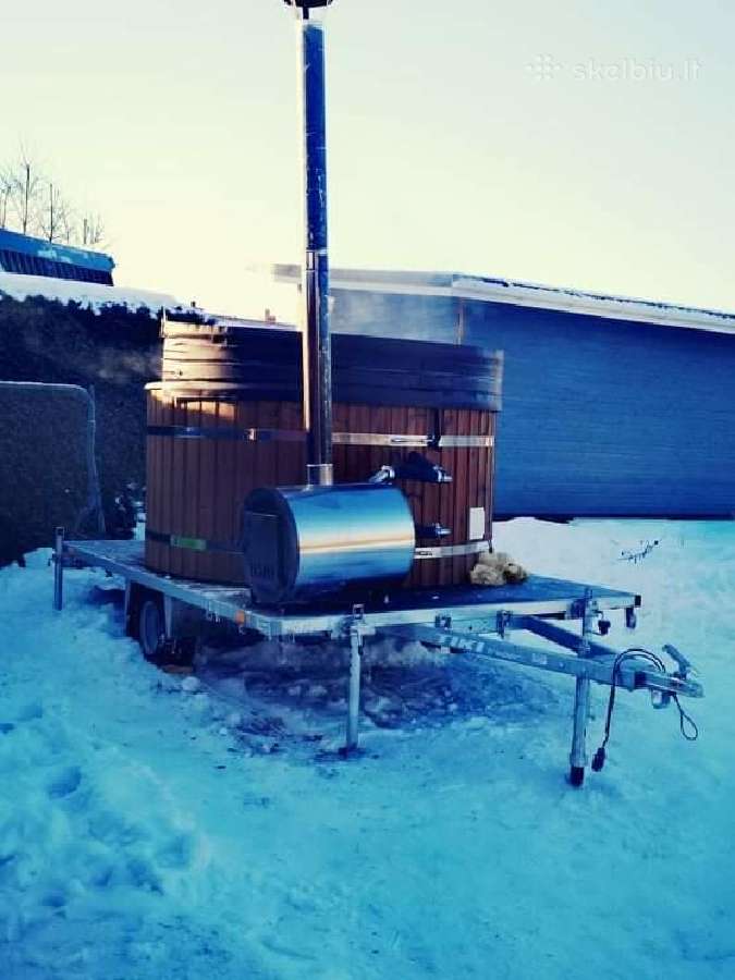 Mobilus kubilas ir pirtis gamtoje - nuotraukos Nr. 16