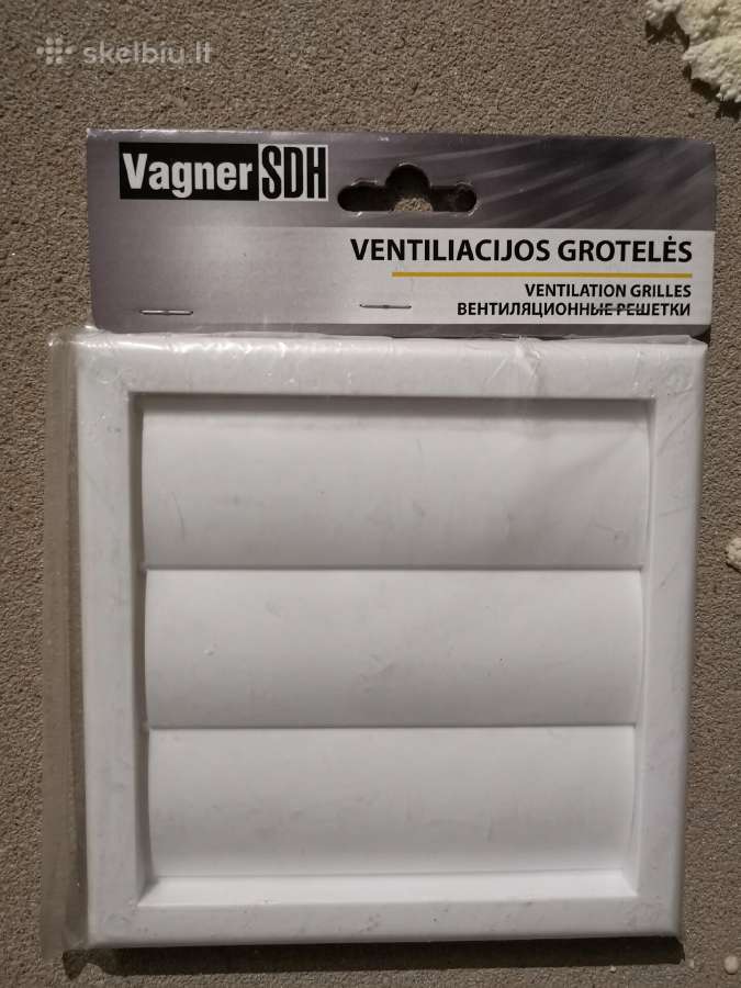 Ventiliacinės žaliuzinės grotelės Vagner mv 100 j