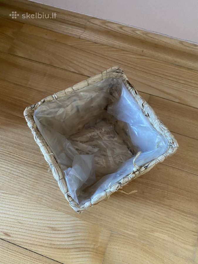Pinta natūralaus pluošto vaza - nuotraukos Nr. 3