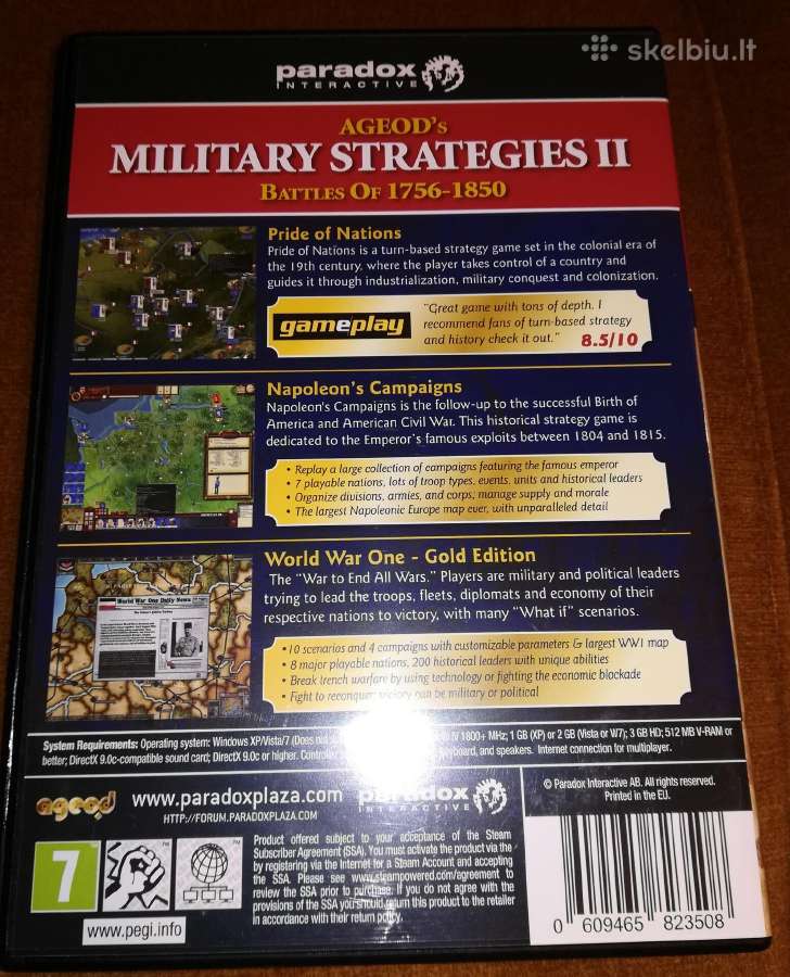 Žaidimas Ageods Military Strategies II - nuotraukos Nr. 2